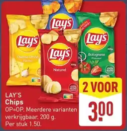 ALDI Lay's Chips aanbieding