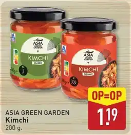ALDI Asia green garden Kimchi aanbieding