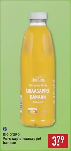 ALDI Rio d'oro Vers sap sinaasappel banaan aanbieding