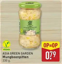 ALDI Asia green garden Mungboonpitten aanbieding