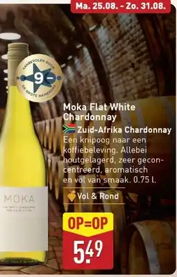 ALDI Moka Flat White Chardonnay aanbieding