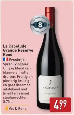 ALDI La Capelude Grande Reserve Rood aanbieding