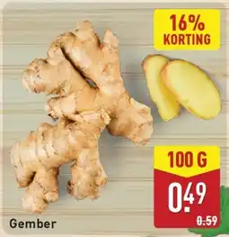 ALDI Gember aanbieding