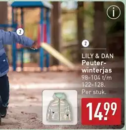 ALDI LILY & DAN Peuter Winterjas aanbieding