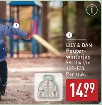 ALDI LILY & DAN Peuter Winterjas aanbieding