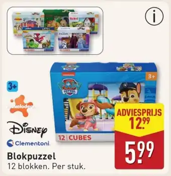 ALDI Blokpuzzel aanbieding
