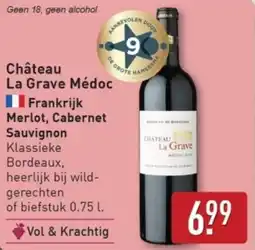 ALDI Château La Grave Médoc aanbieding