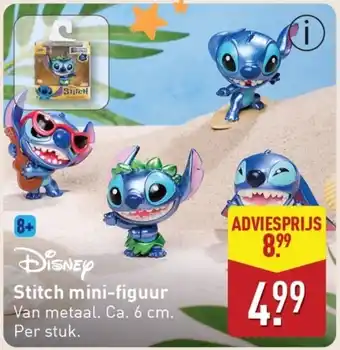 ALDI Stitch mini-figuur aanbieding
