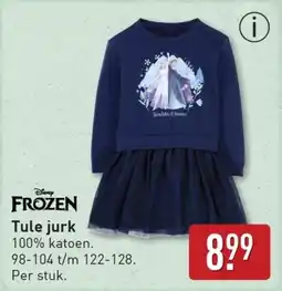 ALDI Frozen Tule jurk aanbieding