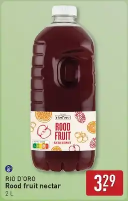 ALDI Rio d'oro Rood fruit nectar aanbieding