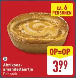 ALDI Abrikoos- amandel taart aanbieding