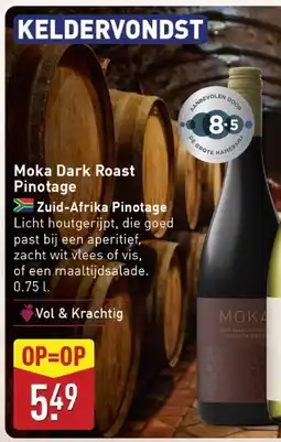 ALDI Moka Dark Roast Pinotage aanbieding