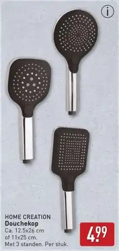 ALDI Home creation Douchekop aanbieding