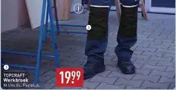 ALDI Topcraft Werkbroek aanbieding