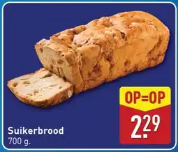 ALDI Suikerbrood aanbieding