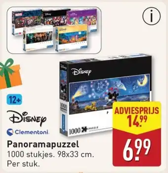 ALDI Panoramapuzzel aanbieding