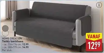 ALDI Home creation Teddy bankhoes aanbieding