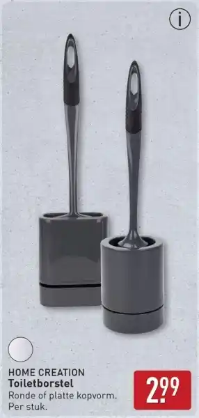 ALDI Home creation Toiletborstel aanbieding