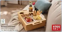 ALDI Crofton Bamboe snackbox aanbieding