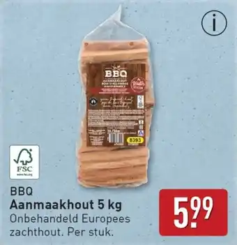 ALDI BBQ Aanmaakhout aanbieding