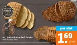 Albert Heijn AH Liefde & Passie Petit broden aanbieding