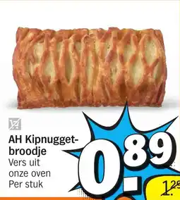 Albert Heijn AH Kipnugget broodje aanbieding