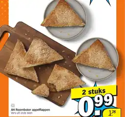Albert Heijn AH Roomboter appelflappen aanbieding