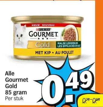 Albert Heijn Alle Gourmet Gold aanbieding