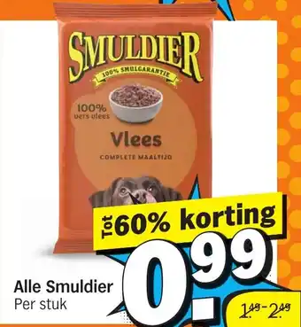 Albert Heijn Alle Smuldier aanbieding