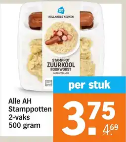Albert Heijn Alle AH Stamppotten aanbieding