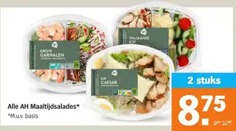 Albert Heijn Alle AH Maaltijdsalades aanbieding