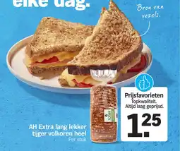 Albert Heijn AH Extra lang lekker tijger volkoren heel aanbieding