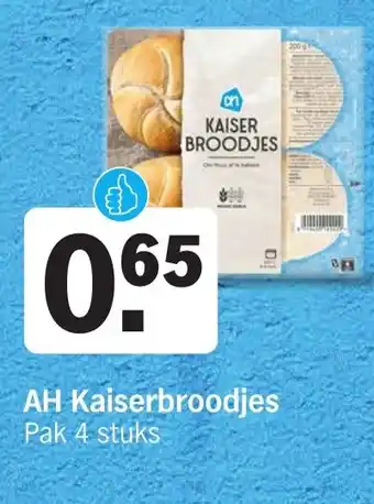 Albert Heijn AH Kaiserbroodjes aanbieding