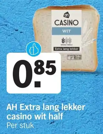 Albert Heijn AH Extra lang lekker casino wit half aanbieding