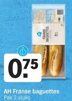 Albert Heijn AH Franse baguettes aanbieding
