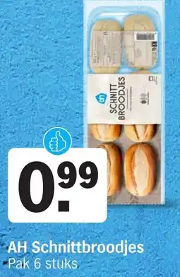 Albert Heijn AH Schnittbroodjes aanbieding