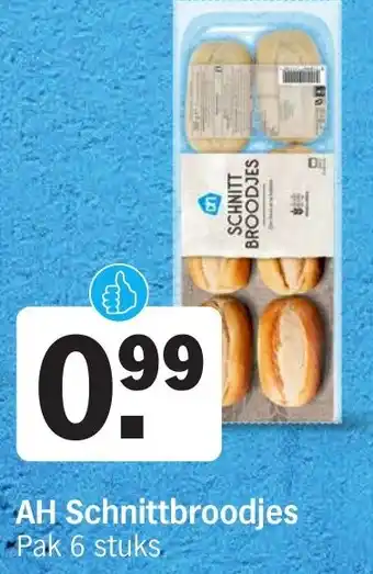Albert Heijn AH Schnittbroodjes aanbieding