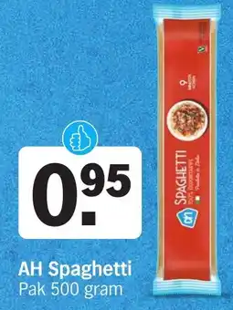 Albert Heijn AH Spaghetti aanbieding