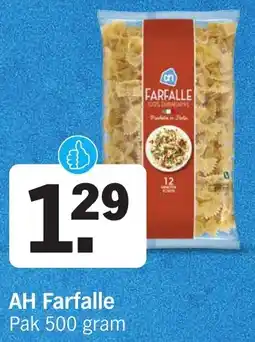 Albert Heijn AH Farfalle aanbieding