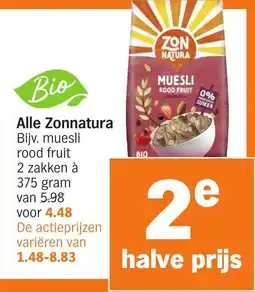 Albert Heijn Alle Zonnatura aanbieding