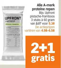 Albert Heijn Alle A-merk proteïne repen aanbieding