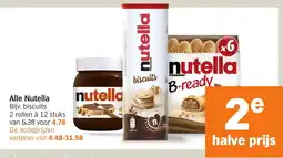 Albert Heijn Alle Nutella aanbieding