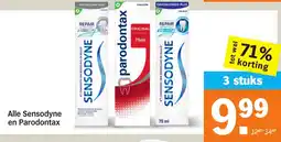 Albert Heijn Alle sensodyne en parodontax aanbieding
