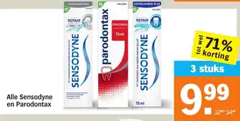 Albert Heijn Alle sensodyne en parodontax aanbieding