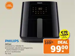 Albert Heijn Philips airfryer Connected XL HD9280/90 aanbieding