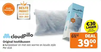 Albert Heijn Original hoofdkussen aanbieding