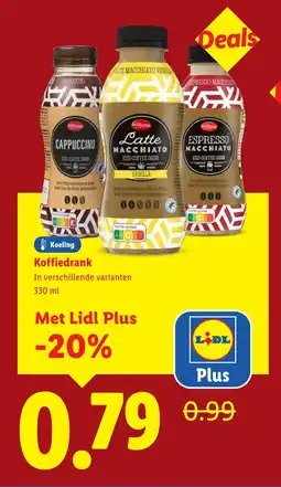 Lidl Koffiedrank aanbieding
