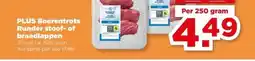 PLUS PLUS Boerentrots Runder stoof-of braadlappen aanbieding