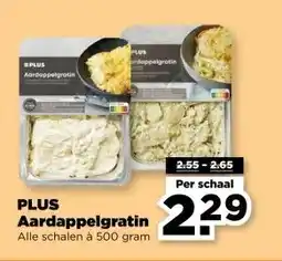 PLUS PLUS Aardappelgratin aanbieding