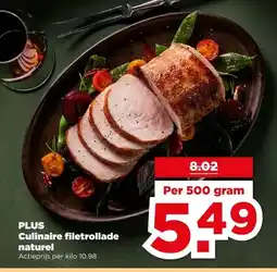 PLUS PLUS Culinaire filetrollade aanbieding